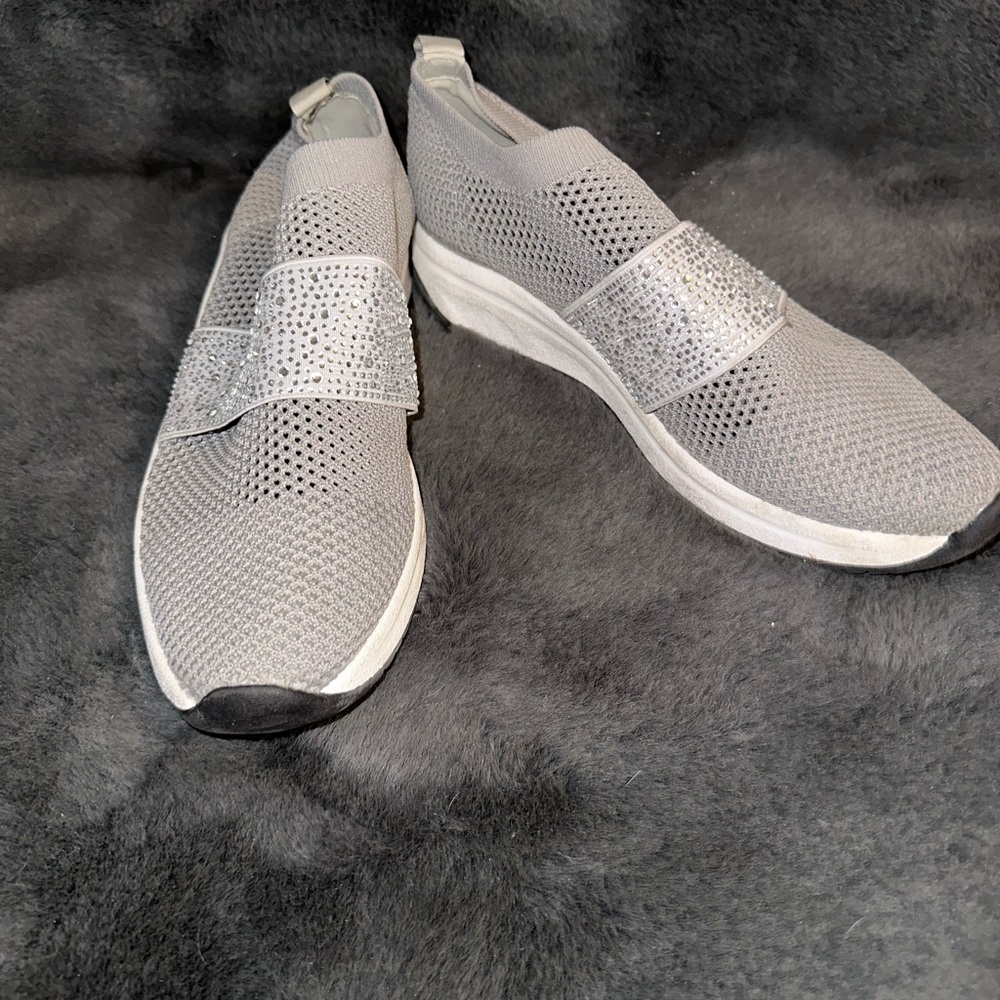 Ann Klein rhinestone sneakers